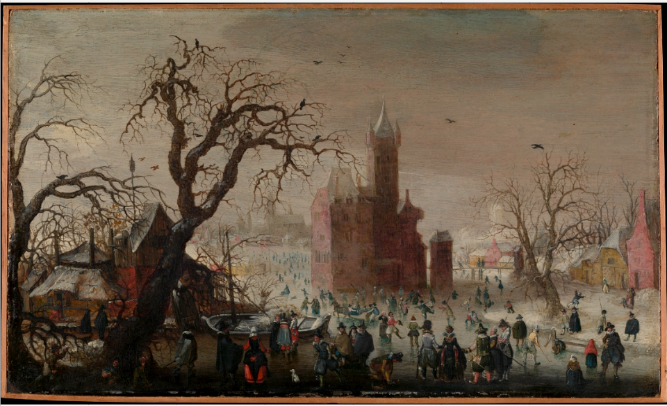 Christoffel van den Berghe - A Winter Landscape