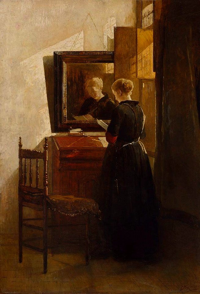 Christoffel Bisschop - Sonnenschein im Haus und Herz - 7792 - Bavarian State Painting Collections