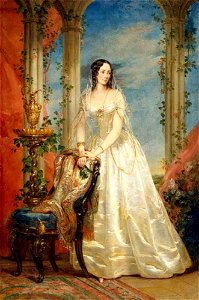 Christina Robertson - Portret van prinses Zinaida Ivanova Yusupova, née Narishkina (1810-1893) - ГЭ-7419 - Hermitage Museum. Free illustration for personal and commercial use.