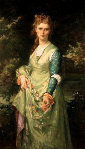 Christina Nilsson, 1843-1921, opera-singer, as Ofelia (Alexandre Cabanel) - Nationalmuseum - 18635