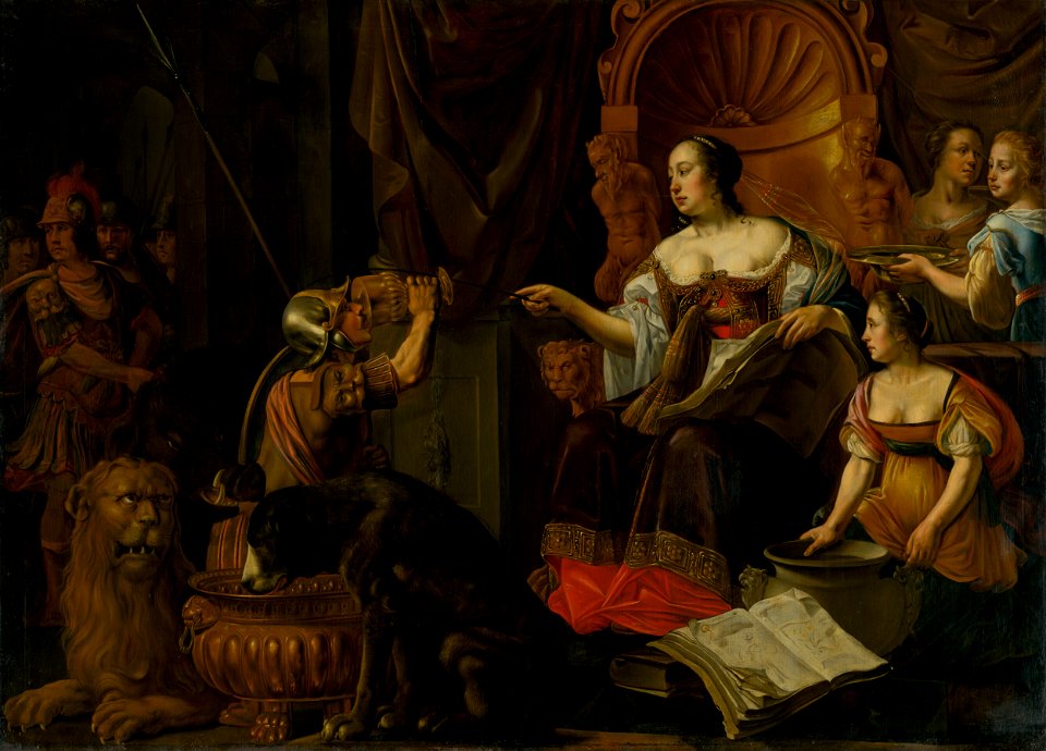 Christoffel Pierson - Circe a Odysseova družina - O 6065 - Slovak National Gallery