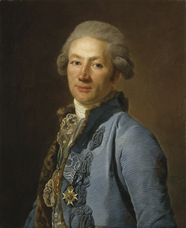 Christoffer Bogislaus Zibet (Alexander Roslin) - Nationalmuseum - 101033