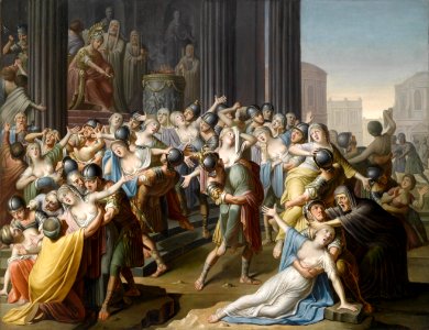 Christoph Fesel Der Raub der Sabinerinnen 1801