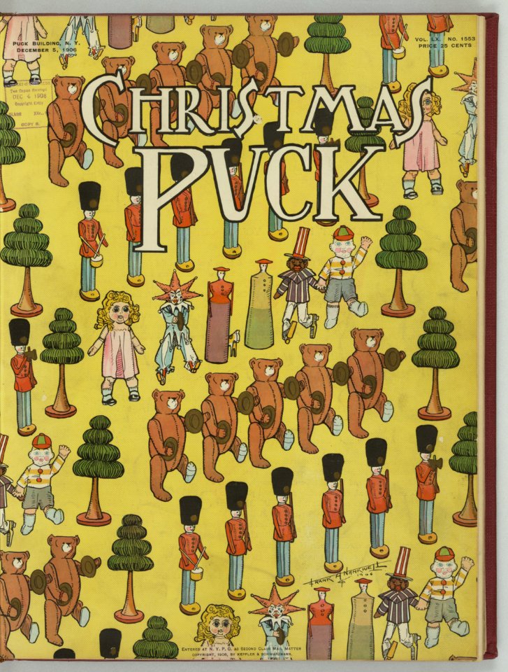 Christmas Puck - Frank A. Nankivell 1906. LCCN2011645959