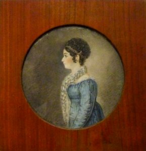 Christoph F Dörr - Frau Kidmeyer - Aquarell