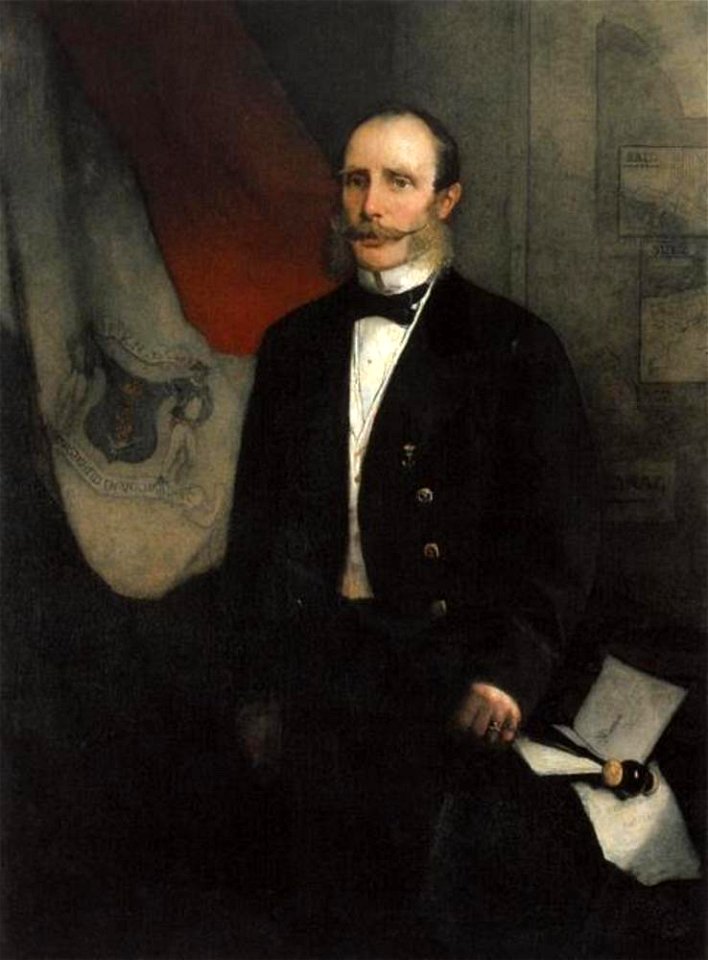 Christoffel Bisschop (1828-1904) - Portret van Hendrik prins van Oranje-Nassau (1820-1879), bijgenaamd 'de Zeevaarder' - 1056 (MK) - Museum Boijmans Van Beuningen