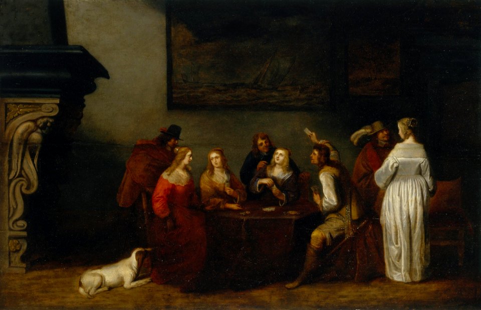 Christoffel Jacobsz. van der Laemen - Card players