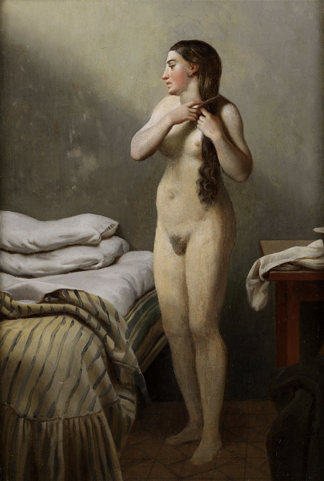 Christoffer Wilhelm Eckersberg - Study of a Model