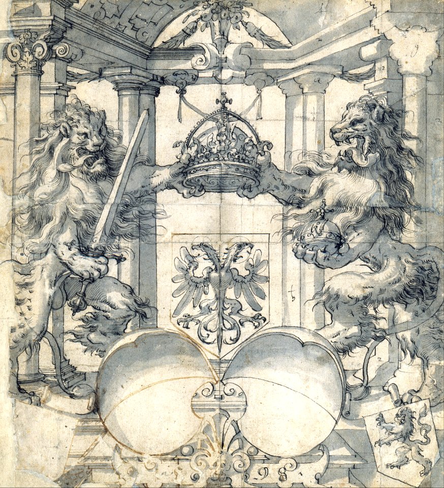 Christoph Murer - Cartoon for a Stained-Glass Window - Google Art Project