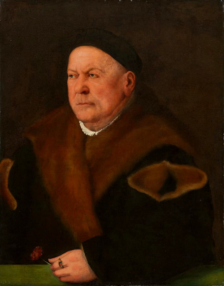 Christoph Amberger - Der Augsburger Patrizier Ulrich Sulzer (1463-1545) - GG 5608 - Kunsthistorisches Museum
