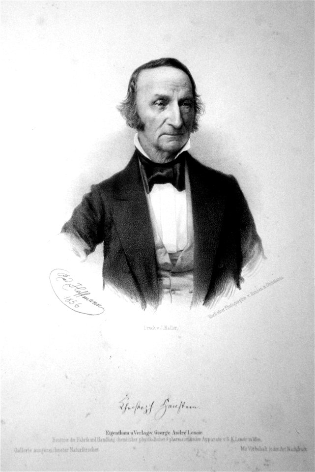 Christopher Hansteen Litho