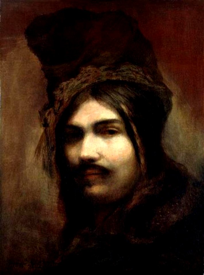 Christopher Paudiss - Portret van een heiduk met muts - Gal.-Nr. 1995 - Staatliche Kunstsammlungen Dresden