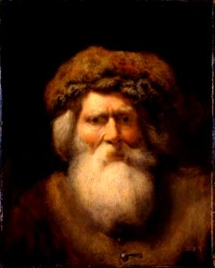 Christopher Paudiss - Tronie van een oude man met bontmuts - Gal.-Nr. 1993 - Staatliche Kunstsammlungen Dresden