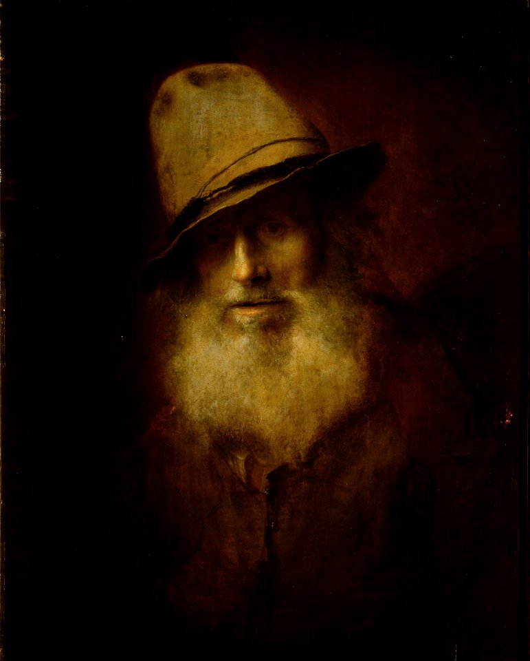 Christoph Paudiß, , Kunsthistorisches Museum Wien, Gemäldegalerie - Bildnis eines bärtigen Mannes mit Hut - GG 775 - Kunsthistorisches Museum