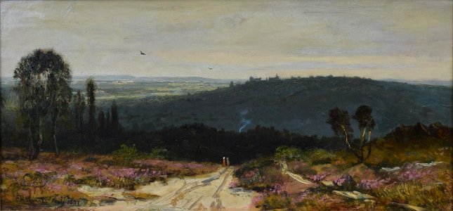 Christopher High Shearer - Purple Heather - 1962.16.1 - Reading Public Museum
