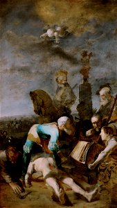 Christoph Paudiß, , Kunsthistorisches Museum Wien, Gemäldegalerie - Marter des Hl. Thiemo - GG 2284 - Kunsthistorisches Museum