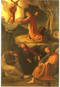 Christus am Oelberg Overbeck