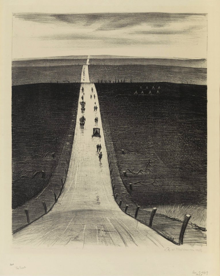 Christopher R. W. Nevinson-The Road CWM 19710261-0529