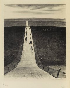 Christopher R. W. Nevinson-The Road CWM 19710261-0529