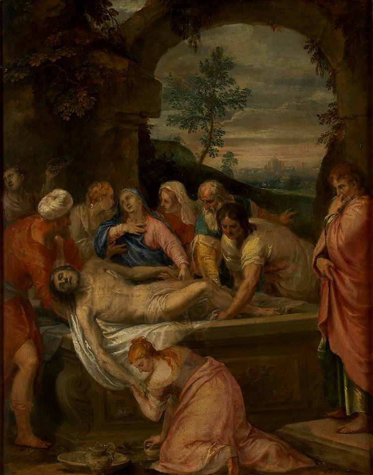 Christoph Schwarz - Grablegung Christi - GG 1524 - Kunsthistorisches Museum