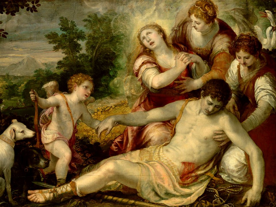 Christoph Schwarz - Tod des Adonis - GG 3827 - Kunsthistorisches Museum