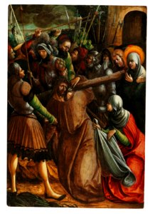 Christus mit der heiligen Veronika auf dem Weg zum Kalvarienberg