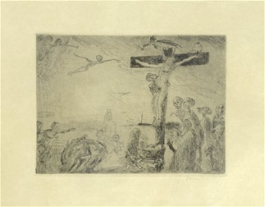 Christus door duivels gekweld, James Ensor, Mu.ZEE Oostende, SM001435