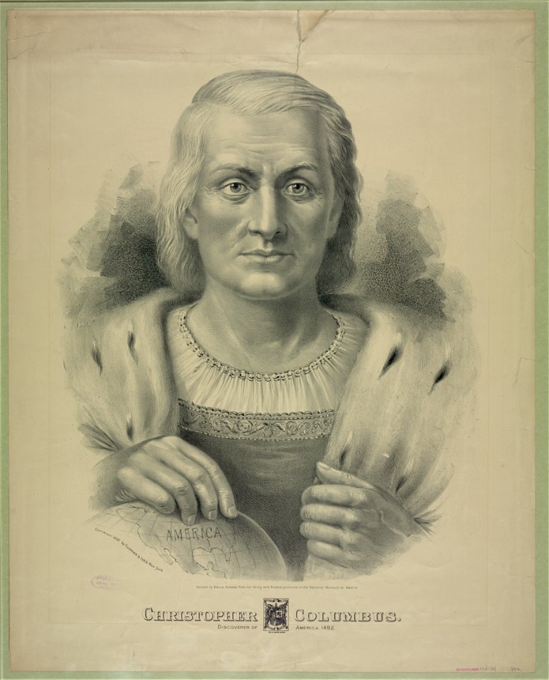 Christopher Columbus- Discoverer of America 1492 LCCN90715953