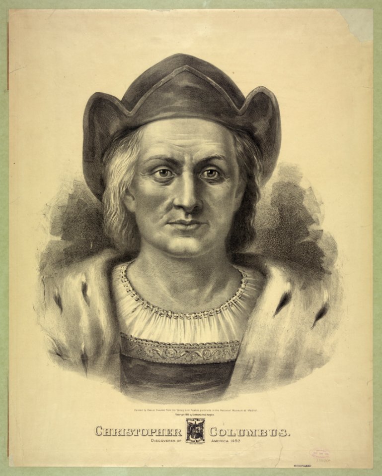 Christopher Columbus- Discoverer of America 1492 LCCN90715954