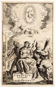 Christus lydende en ver heerlykt, objectnr A 41752