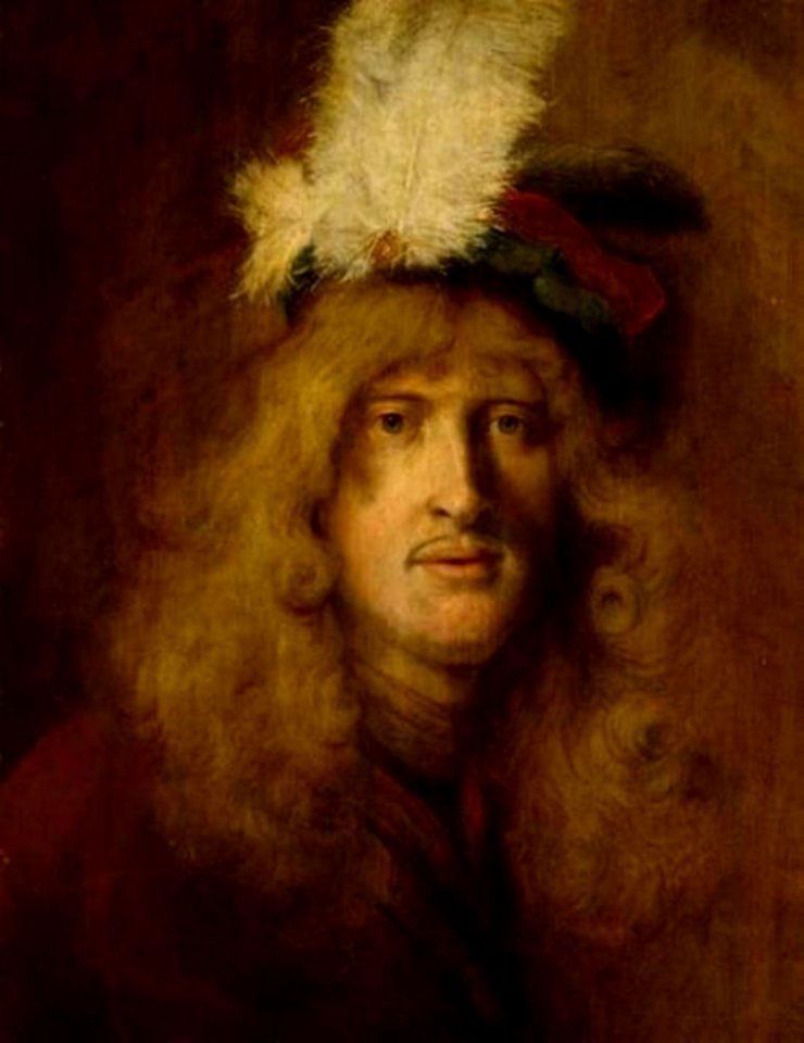 Christopher Paudiss - Portret van een jonge man met baret met veren - GG 770 - Kunsthistorisches Museum