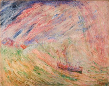 Christus bedaart de storm, James Ensor, Mu.ZEE Oostende, SM000711