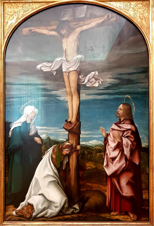Christus am Kreuz Hans Burgkmair d Ä (Kreuzaltar)