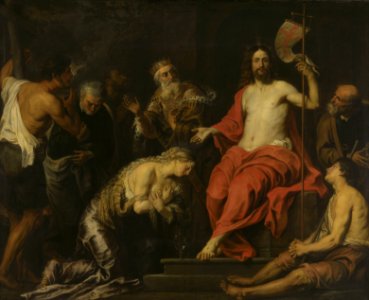 Christus en de boetvaardige zondaars Rijksmuseum SK-A-374