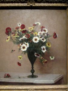 Chrysanthèmes Henri Fantin-Latour Nelson-Atkins