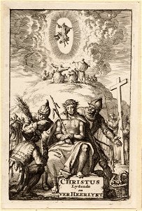 Christus lydende en ver heerlykt, objectnr A 41760