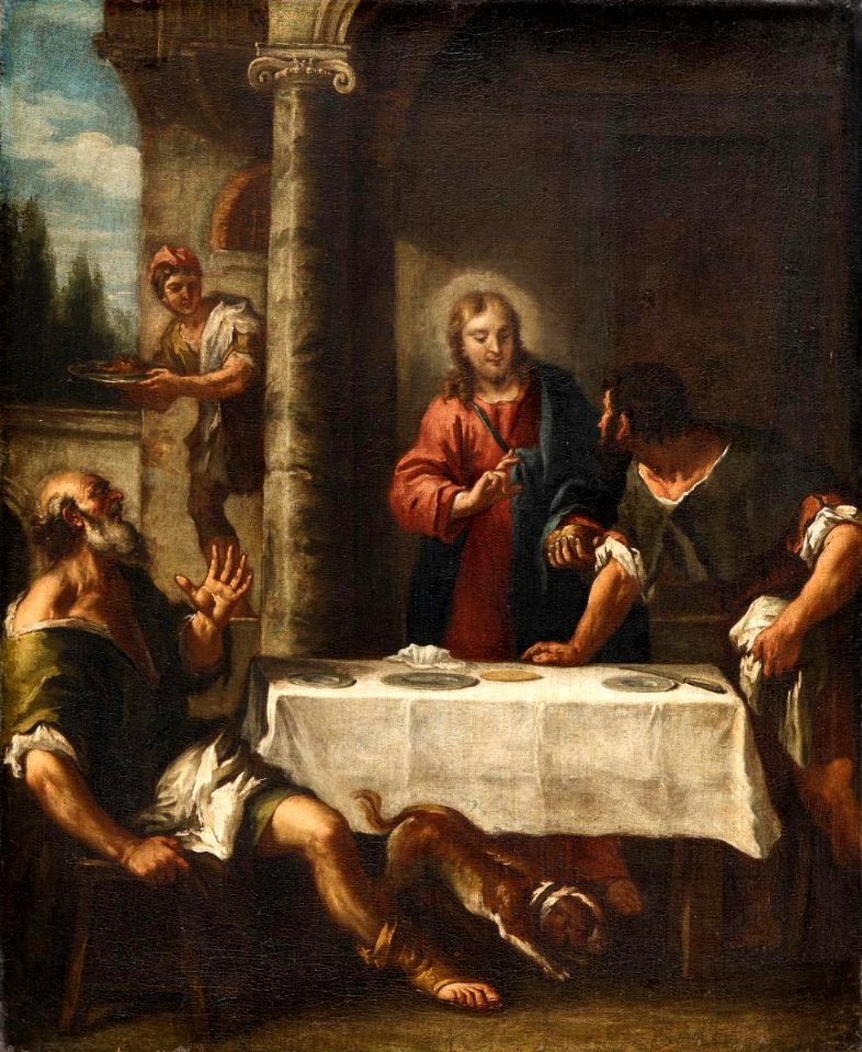 Christus in Emmaus 18c