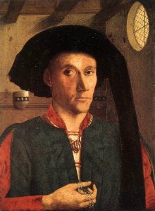 Petrus christus, ritratto di Edward Grimston