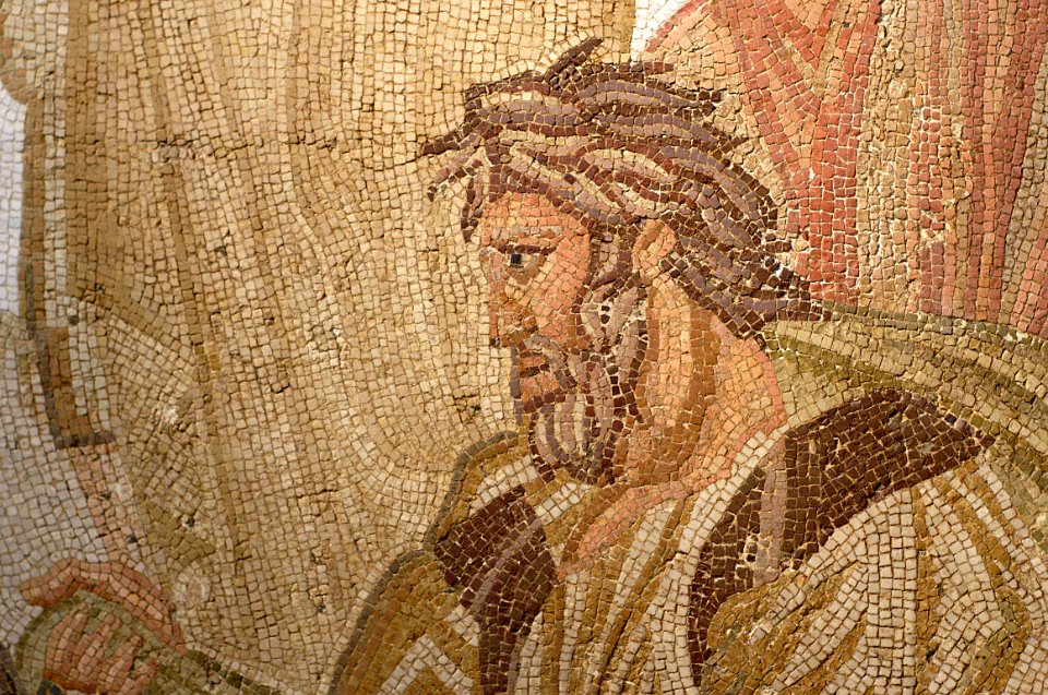 Chryses qui visite Agamemnon, musée Néapolis, Nabeul décembre 2017 DSC 7181