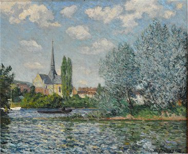 Church of Petit-Andelys (France) by Maxime Maufra