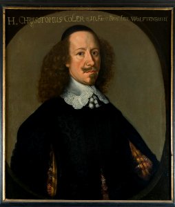 Chrysostomus Coeler, 1607-1664 (Anselmus van Hulle) - Nationalmuseum - 15420