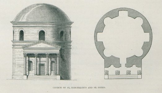 Church of St Marcellinus and St Peter - Texier Charles - 1864