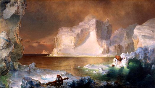 Frederic Edwin Church - The Icebergs - 1979.28 - Dallas Museum of Art