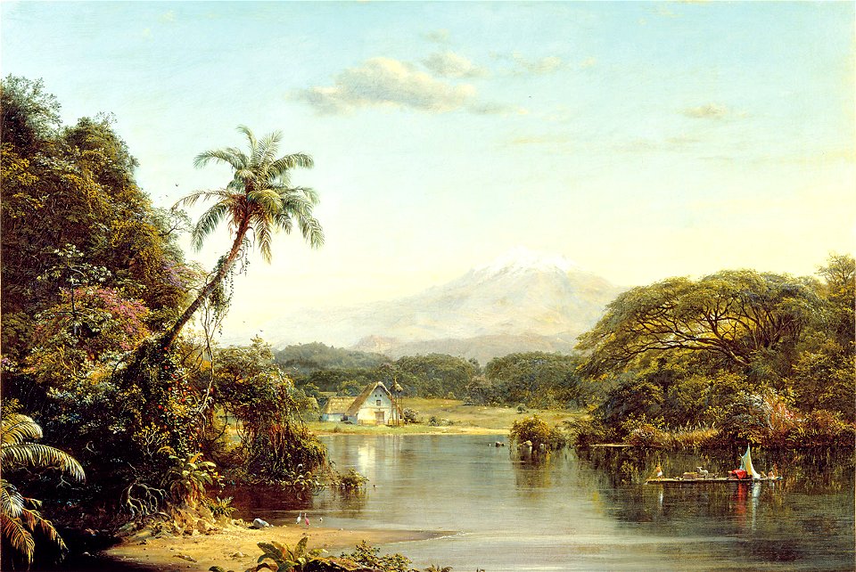 View on the Magdalena River Frederic Edwin Church