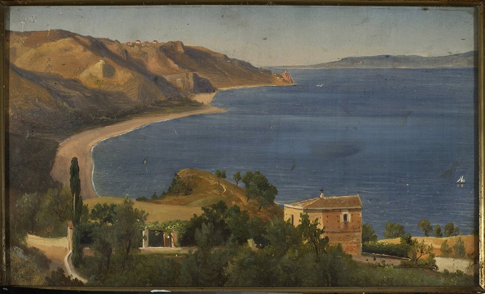 Chrystian Breslauer - Lakeside landscape - MP 2678 MNW - National Museum in Warsaw