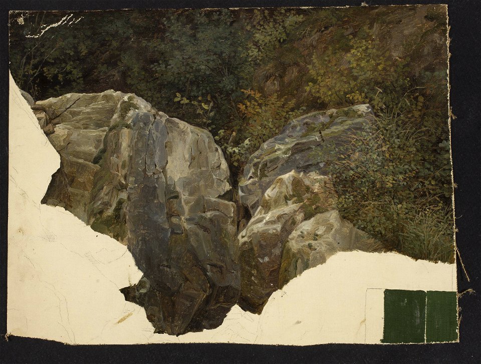 Chrystian Breslauer - Mountain landscape, sketch - MP 3212 MNW - National Museum in Warsaw