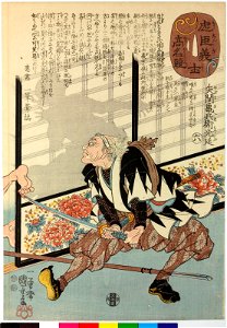 Chushingishi komyo kurabe 忠臣義士高名比 (Comparison of the High Renown of the Loyal Retainers and Faithful Samurai) (BM 2008,3037.01602)