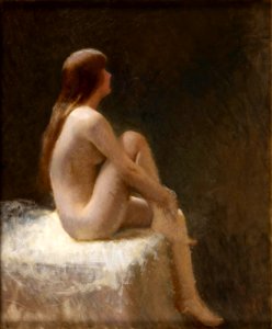 Seated Nude by William Worcester Churchill