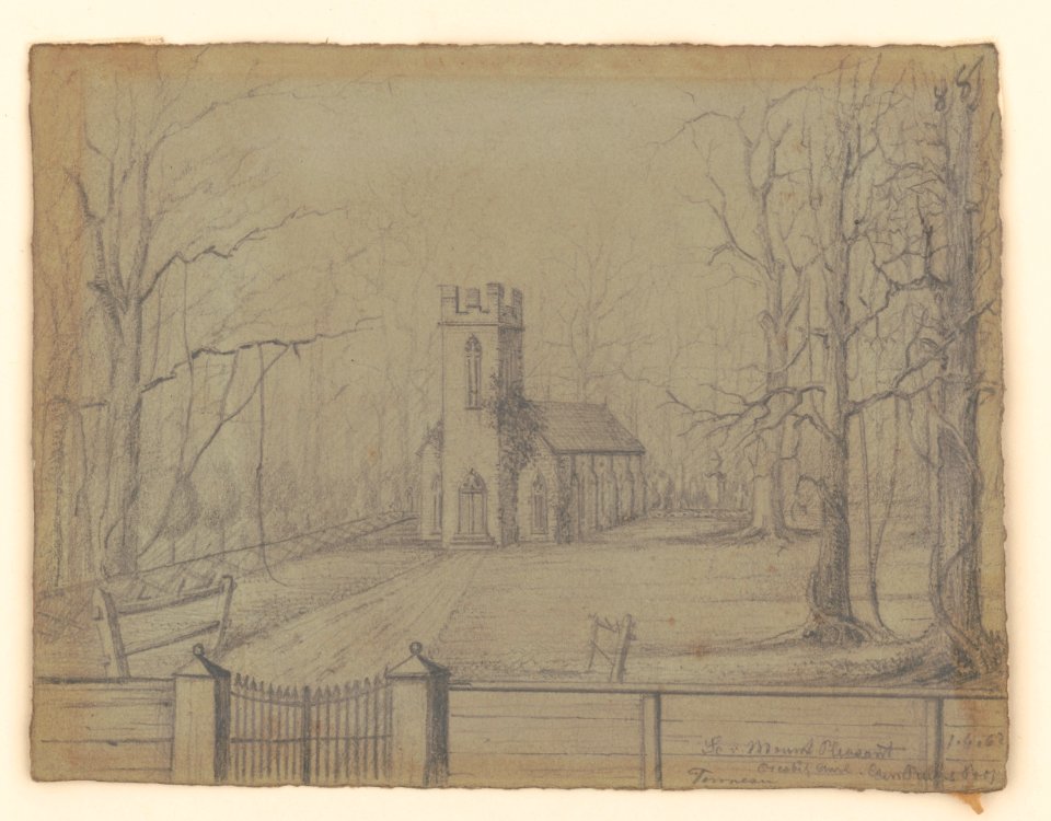 Church at Mount Pleasant, Tennessee, April 1, 1862 LCCN2017646929