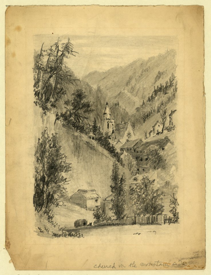 Church in the mountain side LCCN2004661685
